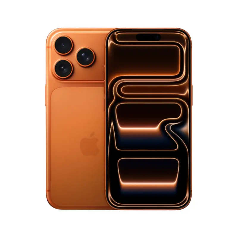 iPhone 17 pro max with 6.9- inch display and 48MP pro fusion camera system
