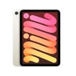 iPad mini 7 128GB Cellular tablet with a compact design, vibrant display, and cellular connectivity.