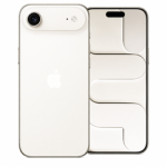 iPhone 17 Air 256GB eSIM-only smartphone in White and Gold with a sleek premium design